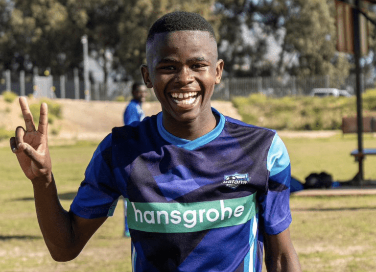 Themba Baka exceeding expectations at Young Bafana